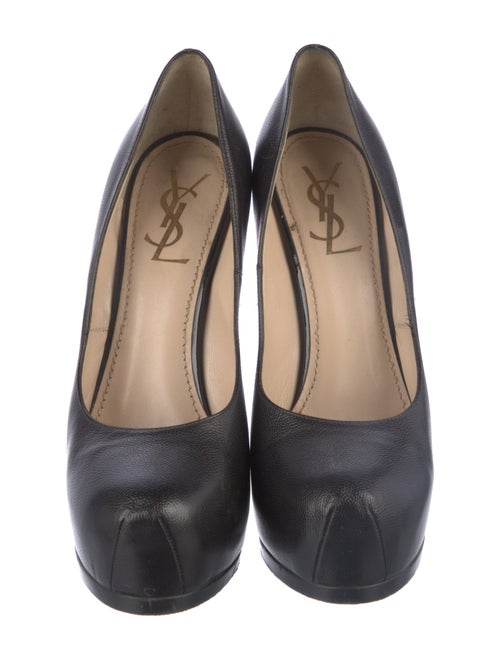 Saint Laurent Tribtoo Leather Pumps