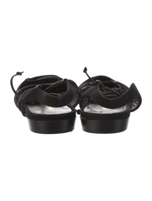 Saint Laurent Suede Slingback Flats