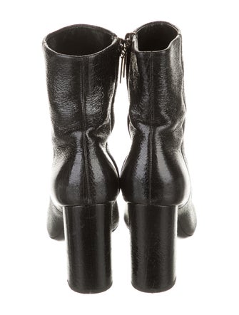 Saint Laurent Patent Leather Boots