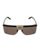 Saint Laurent Shield Tinted Sunglasses