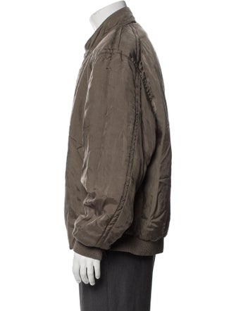 Saint Laurent 2023 Technical Nylon Bomber Jacket