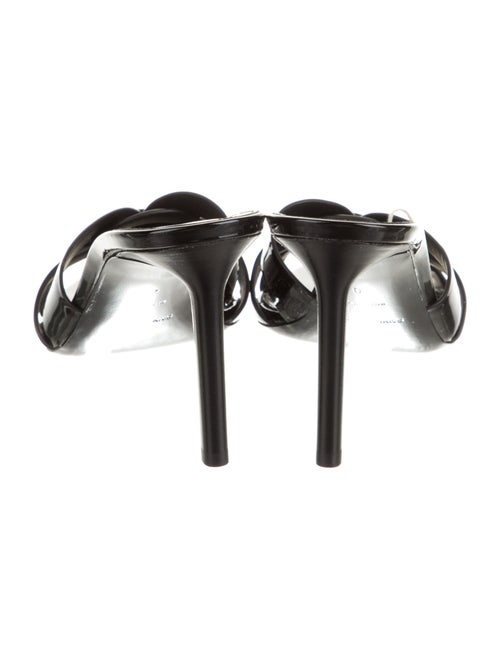 Saint Laurent Patent Leather Slides