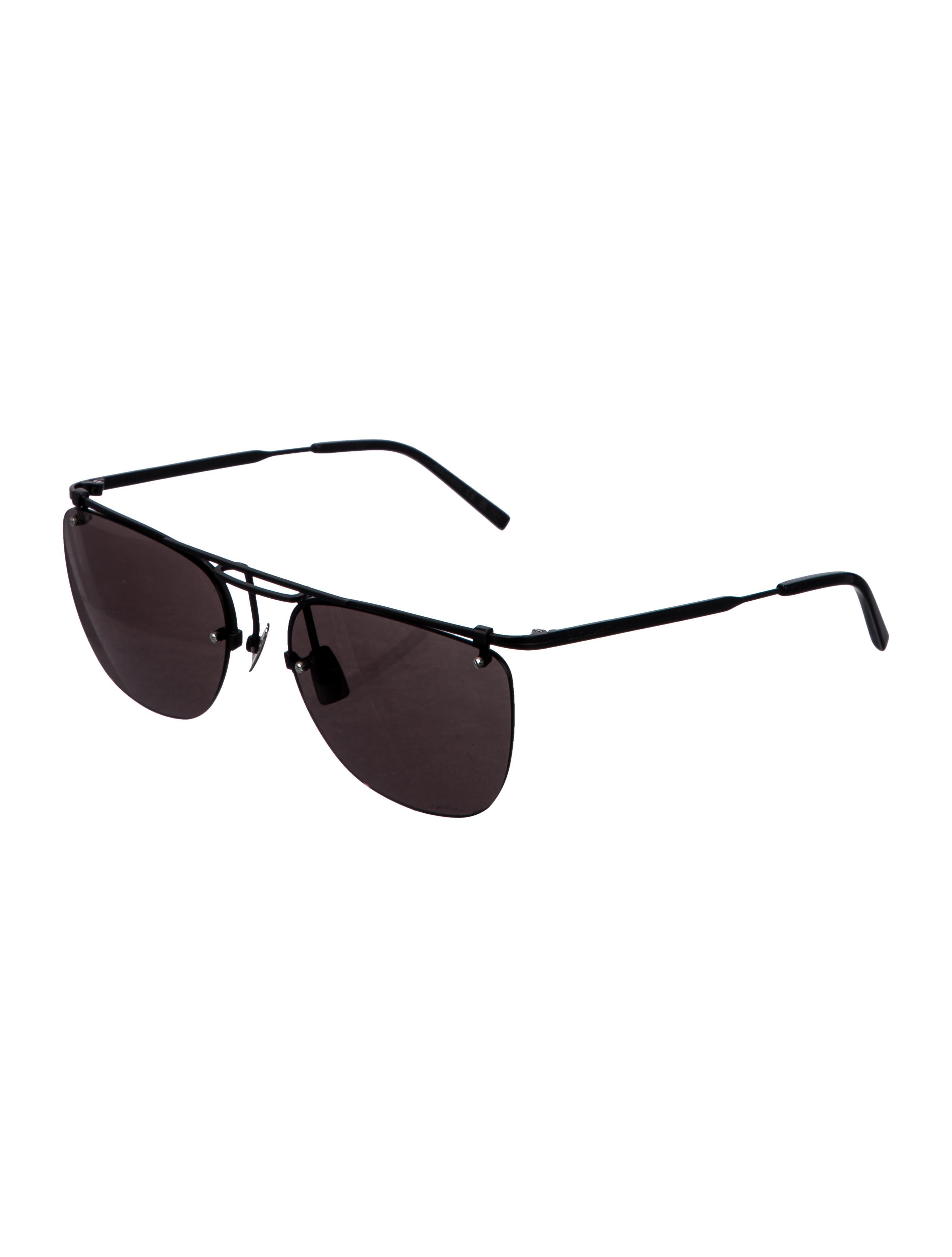 Saint Laurent Aviator Mirrored Sunglasses w/ Tags