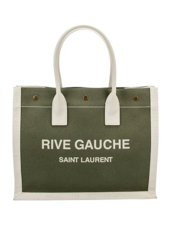 Saint Laurent Canvas Rive Gauche Small 2022