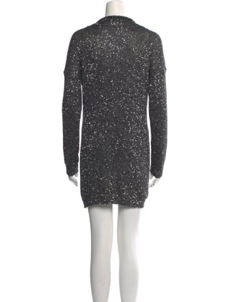 Saint Laurent Sequin Mini Dress