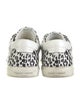 Saint Laurent Leather Animal Print Sneakers