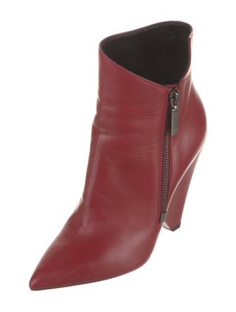 Saint Laurent Leather Sock Boots