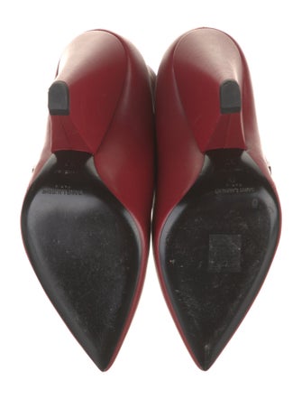 Saint Laurent Leather Sock Boots