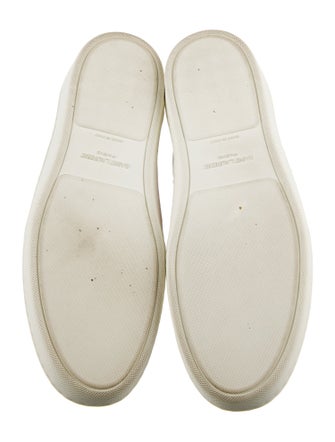 Saint Laurent Leather Colorblock Pattern Sneakers