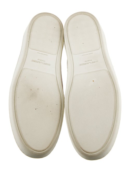 Saint Laurent Leather Colorblock Pattern Sneakers