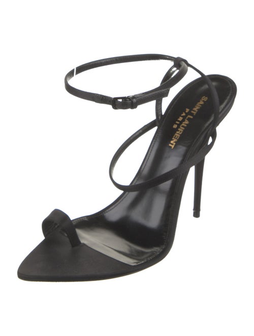 Saint Laurent Satin Sandals