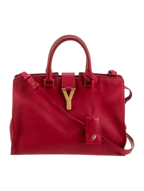 Saint Laurent Leather Top Handle Bag Small