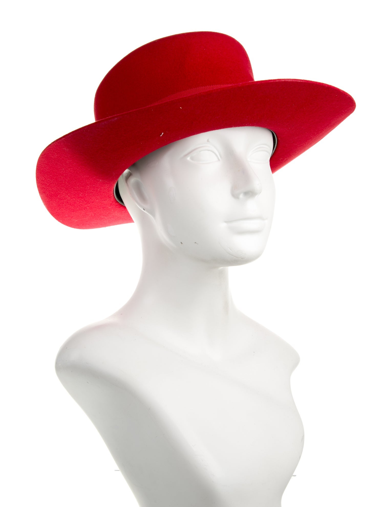 Saint Laurent Rabbit Felt Hat