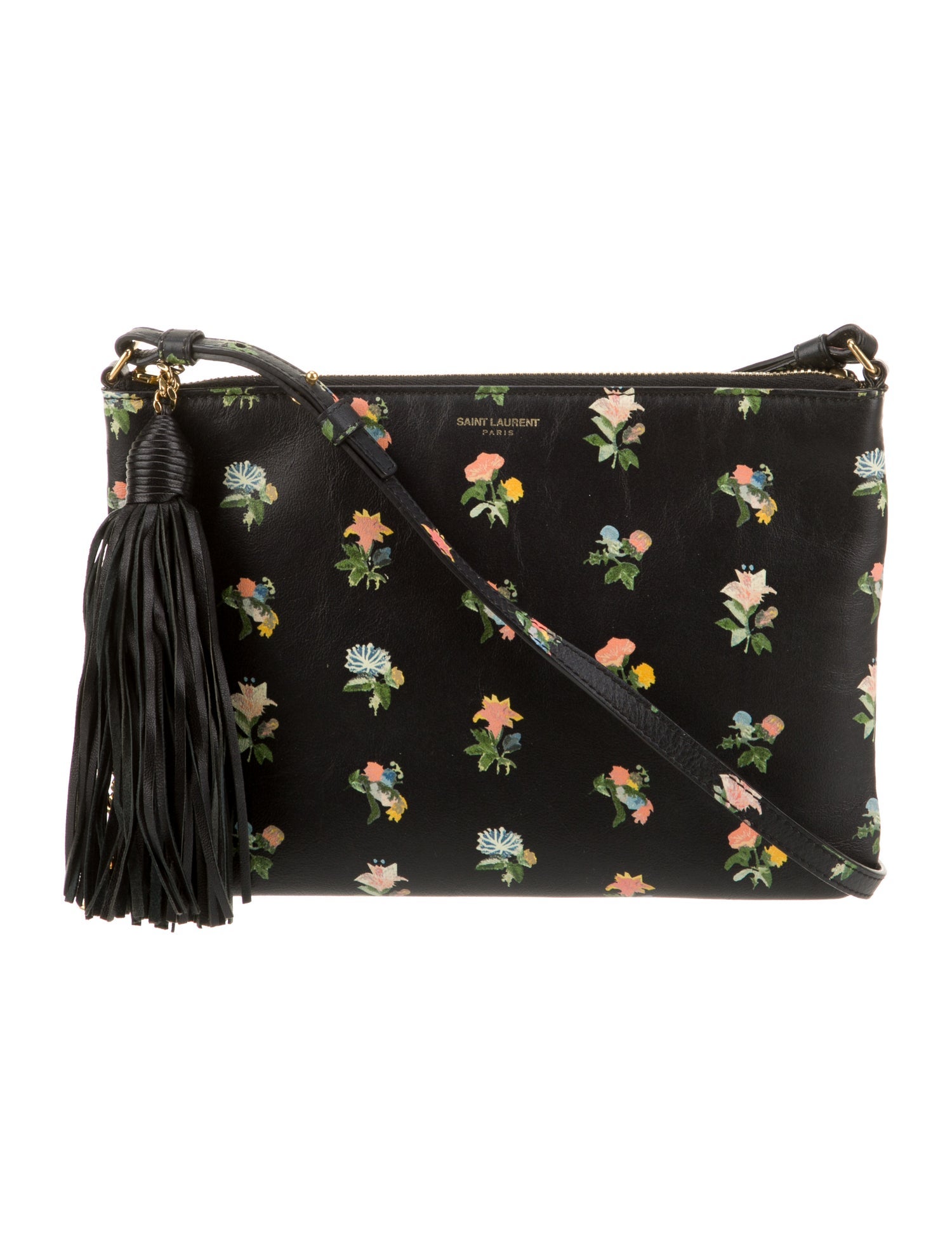 Saint Laurent Leather Evening Bag