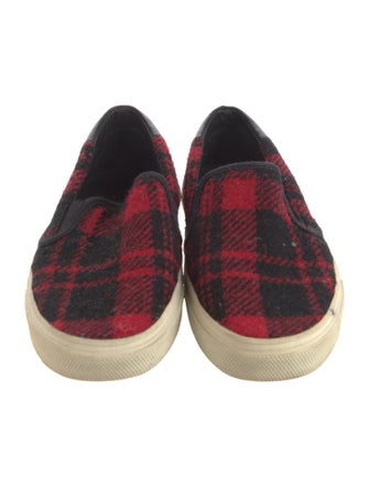 Saint Laurent Wool Printed Sneakers