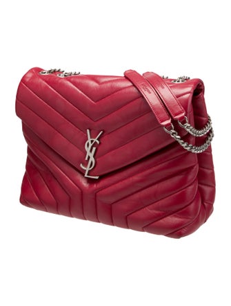 Saint Laurent Chevron LouLou Medium