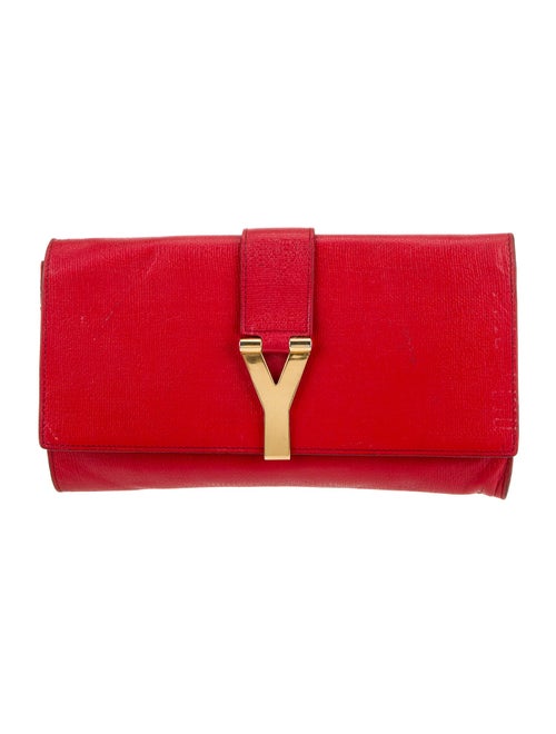 Yves Saint Laurent Leather Clutch