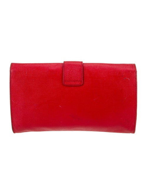 Yves Saint Laurent Leather Clutch