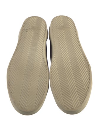 Saint Laurent Suede Leather Trim Embellishment Sneakers