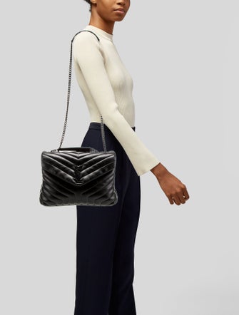 Saint Laurent Leather LouLou Medium