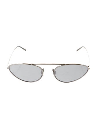 Saint Laurent Cat-Eye Mirrored Sunglasses