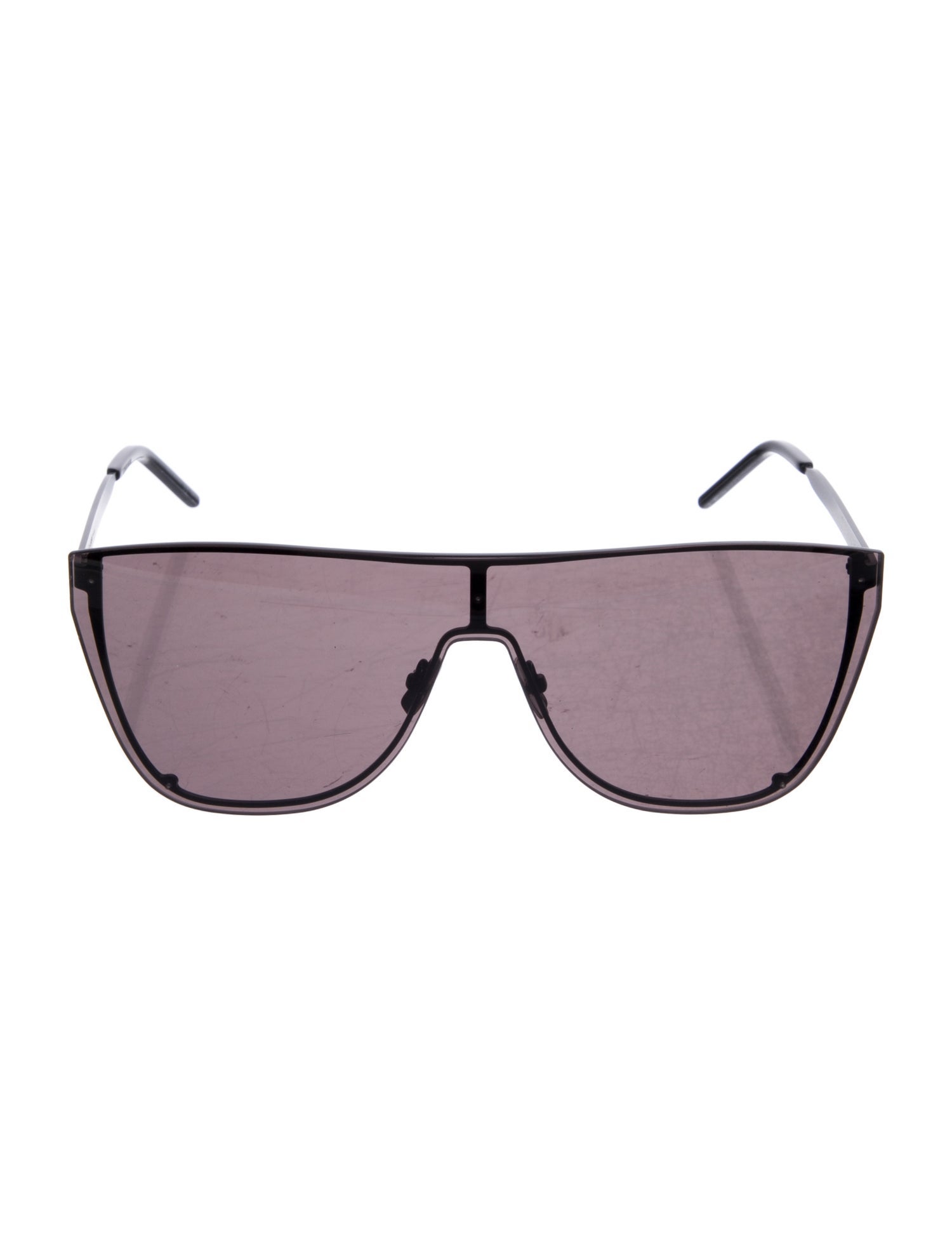 Saint Laurent Shield Tinted Sunglasses