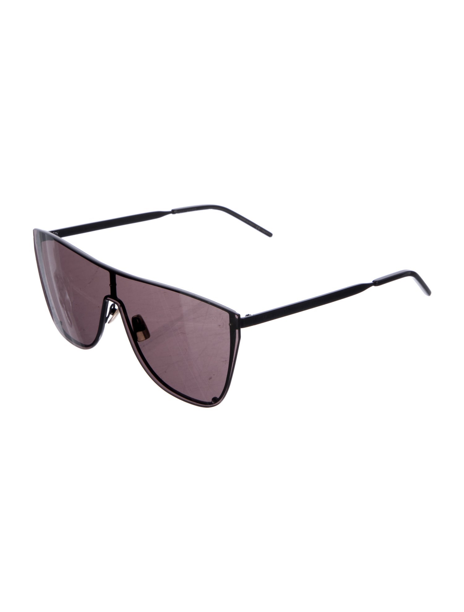 Saint Laurent Shield Tinted Sunglasses