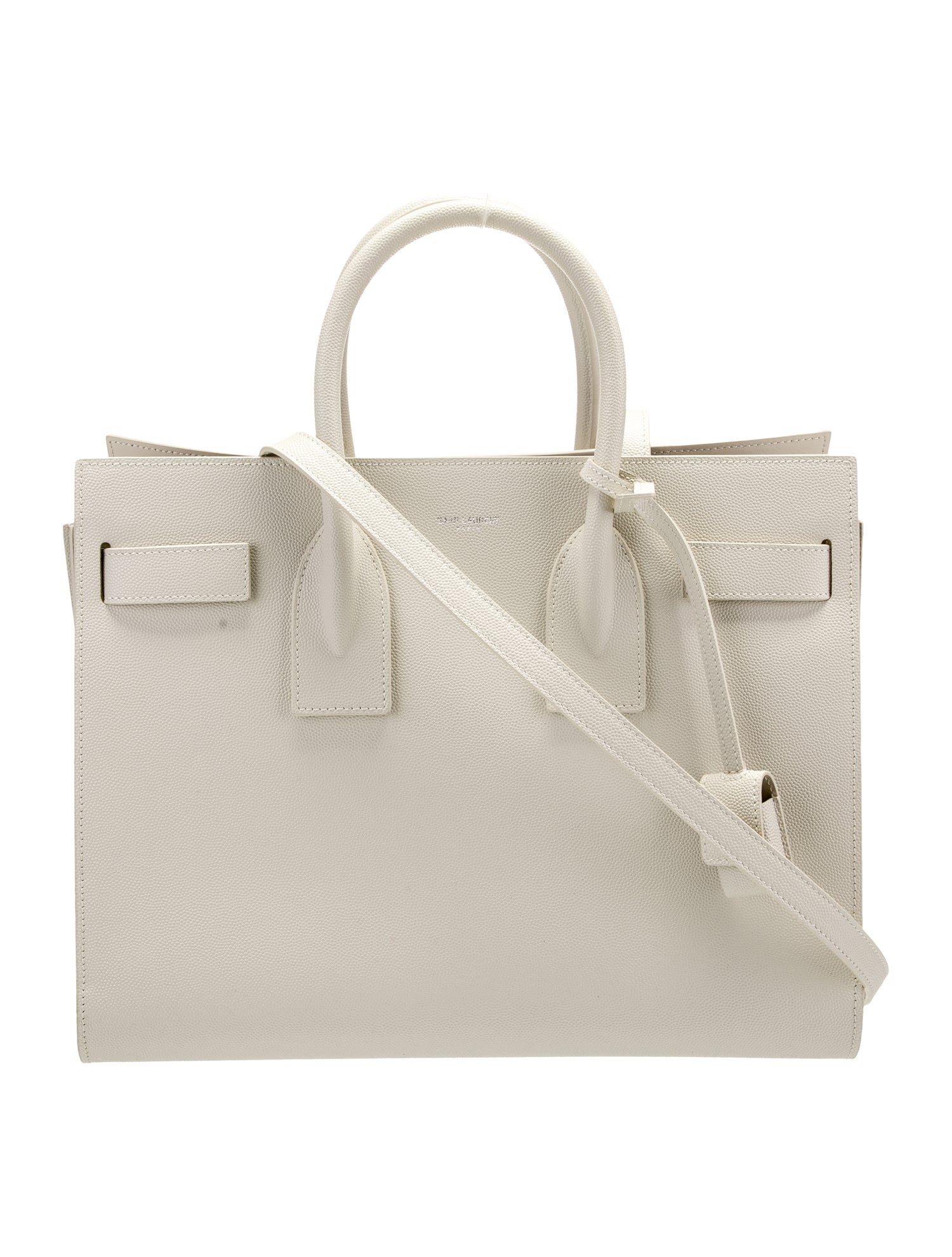 Saint Laurent Leather Sac De Jour Small