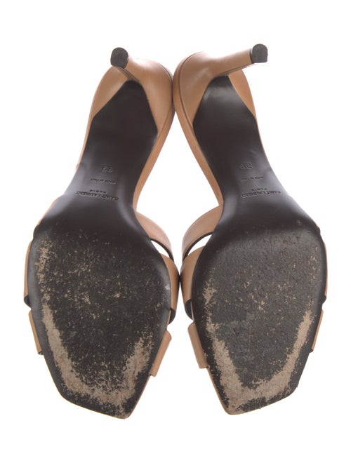 Saint Laurent Tribute Leather Slides