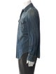 Saint Laurent 2020 Long Sleeve Denim Shirt