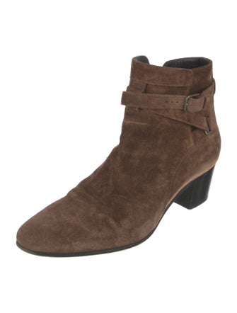 Saint Laurent Suede Boots