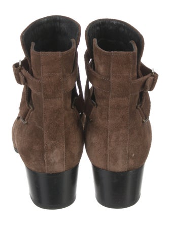 Saint Laurent Suede Boots