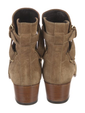 Saint Laurent Suede Boots