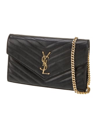 Saint Laurent Leather Cassandre