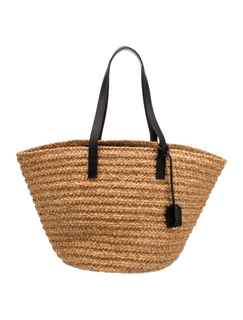 Saint Laurent Raffia Tote