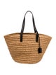 Saint Laurent Raffia Tote