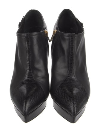 Saint Laurent Leather Boots