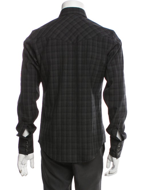 Saint Laurent 2014 Wool Western Shirt