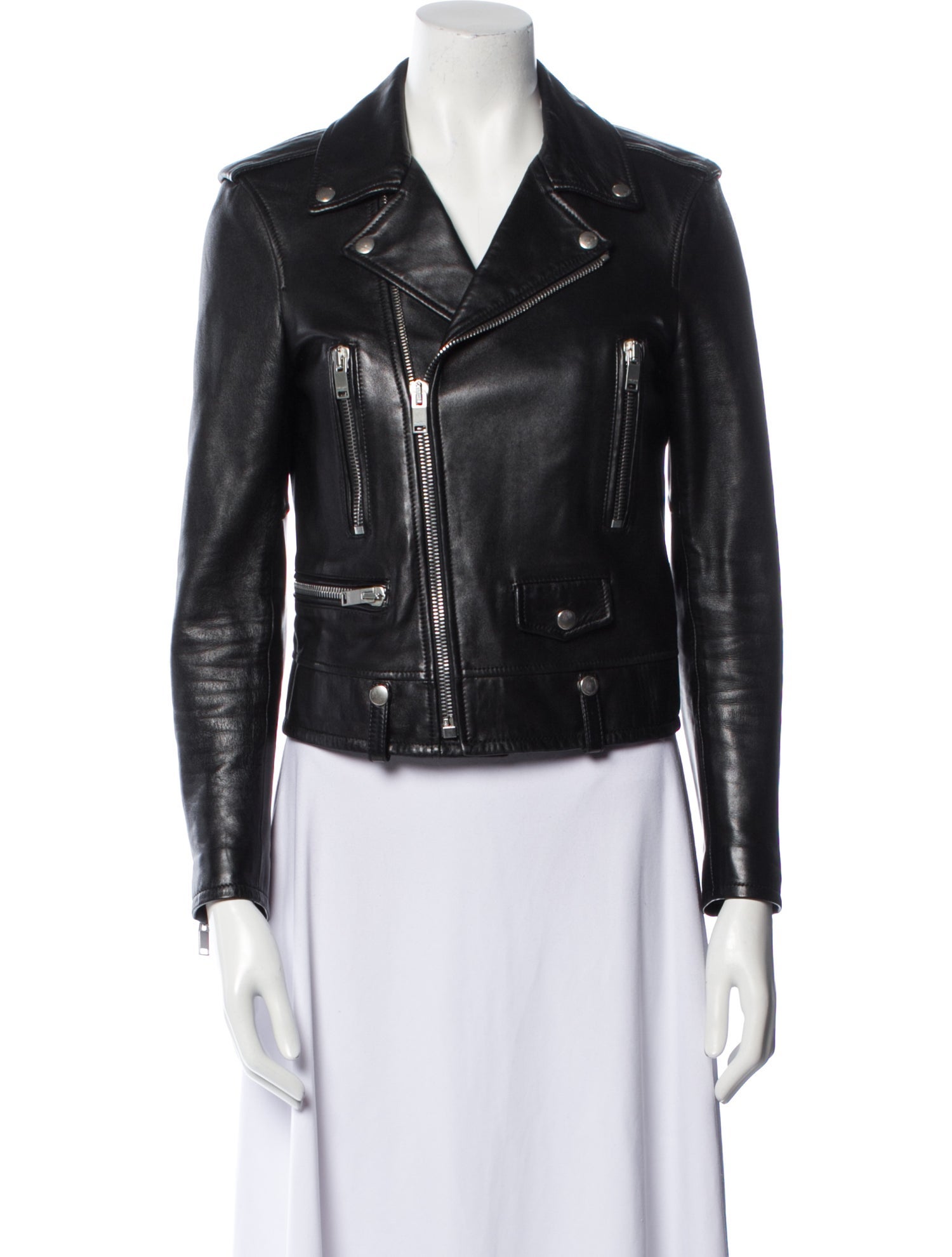 Saint Laurent 2016 Leather Biker Jacket