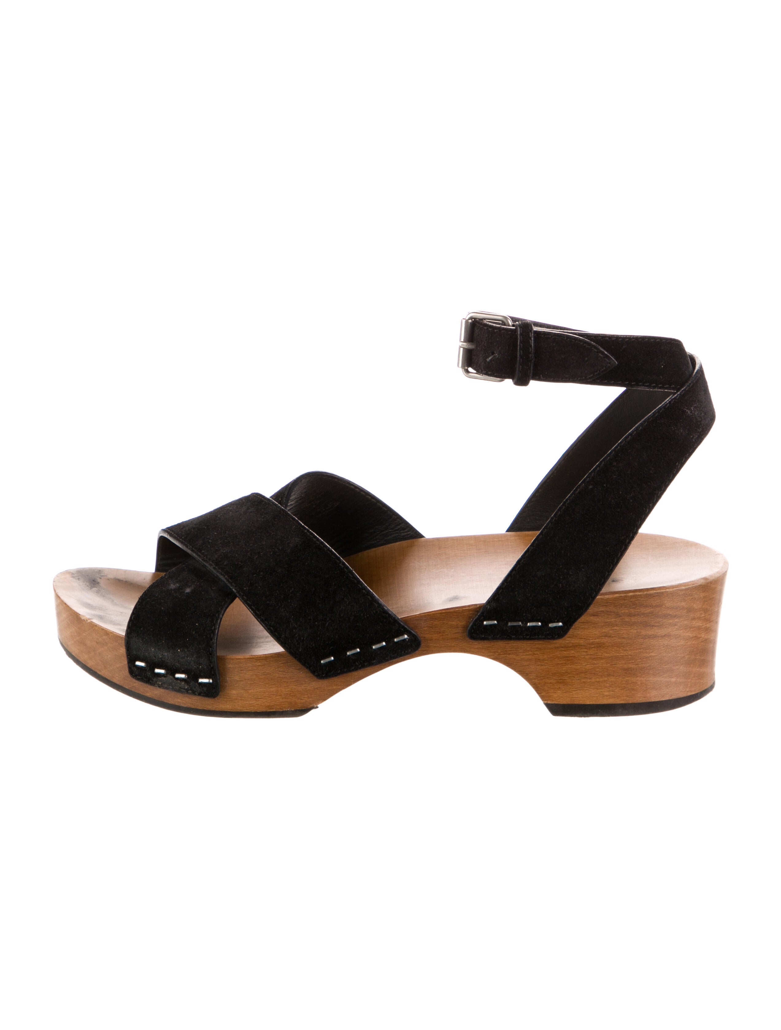 Saint Laurent Suede Sandals