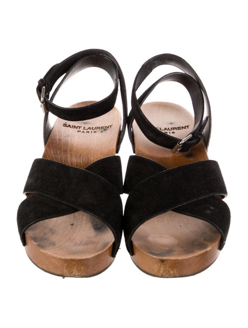 Saint Laurent Suede Sandals