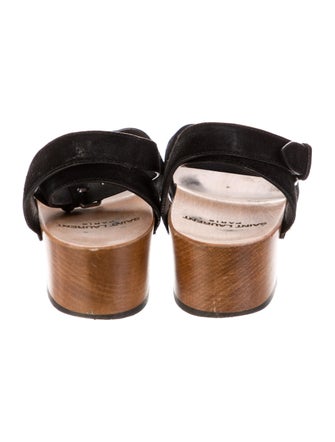 Saint Laurent Suede Sandals