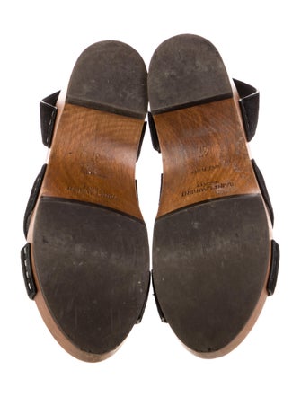 Saint Laurent Suede Sandals