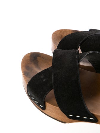 Saint Laurent Suede Sandals