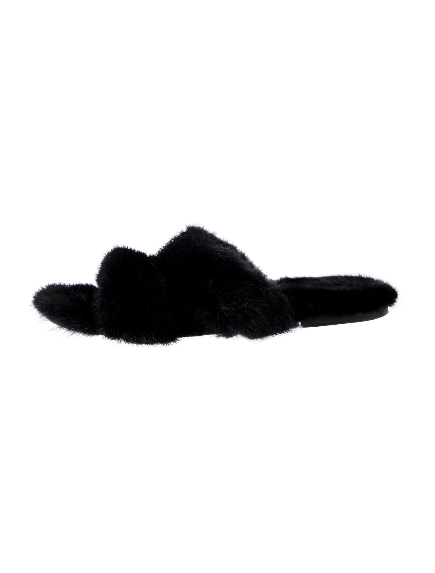 Saint Laurent Mink Slippers