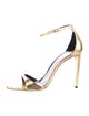 Saint Laurent Patent Leather Sandals