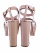 Saint Laurent Patent Leather Sandals