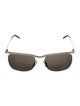 Saint Laurent Square Tinted Sunglasses