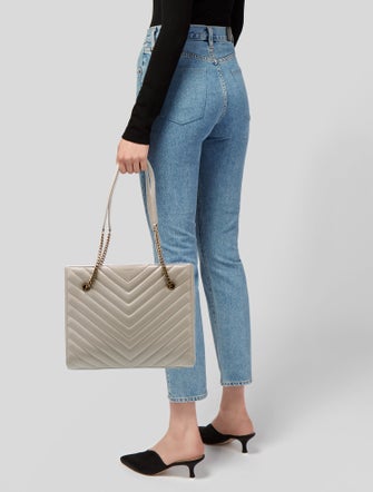 Saint Laurent Leather Tribeca Medium