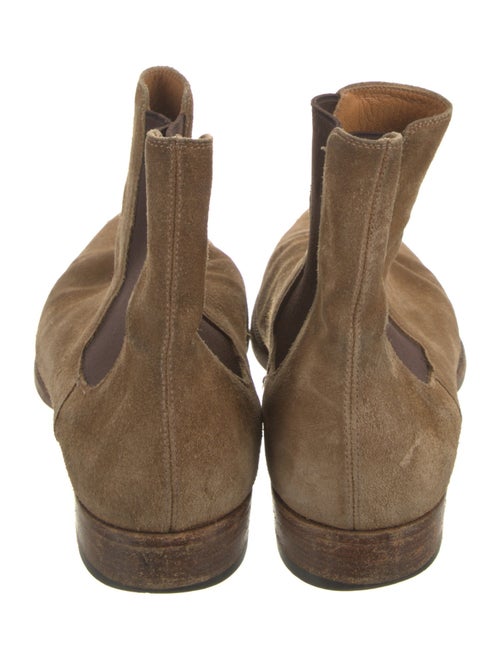 Saint Laurent Suede Chelsea Boots